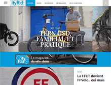 Tablet Screenshot of city-ride.fr